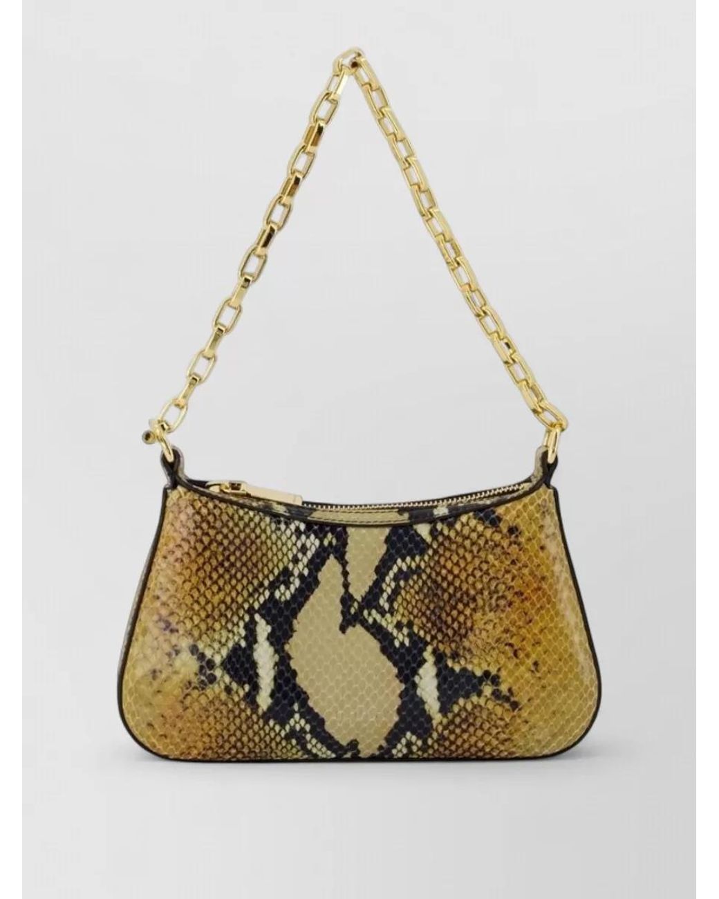McQueen Metallic Mini Leather Shoulder Bag