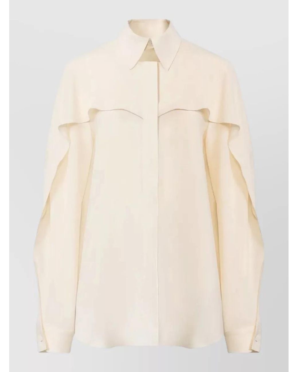 Fabiana Filippi Natural Silk Blend Blouse