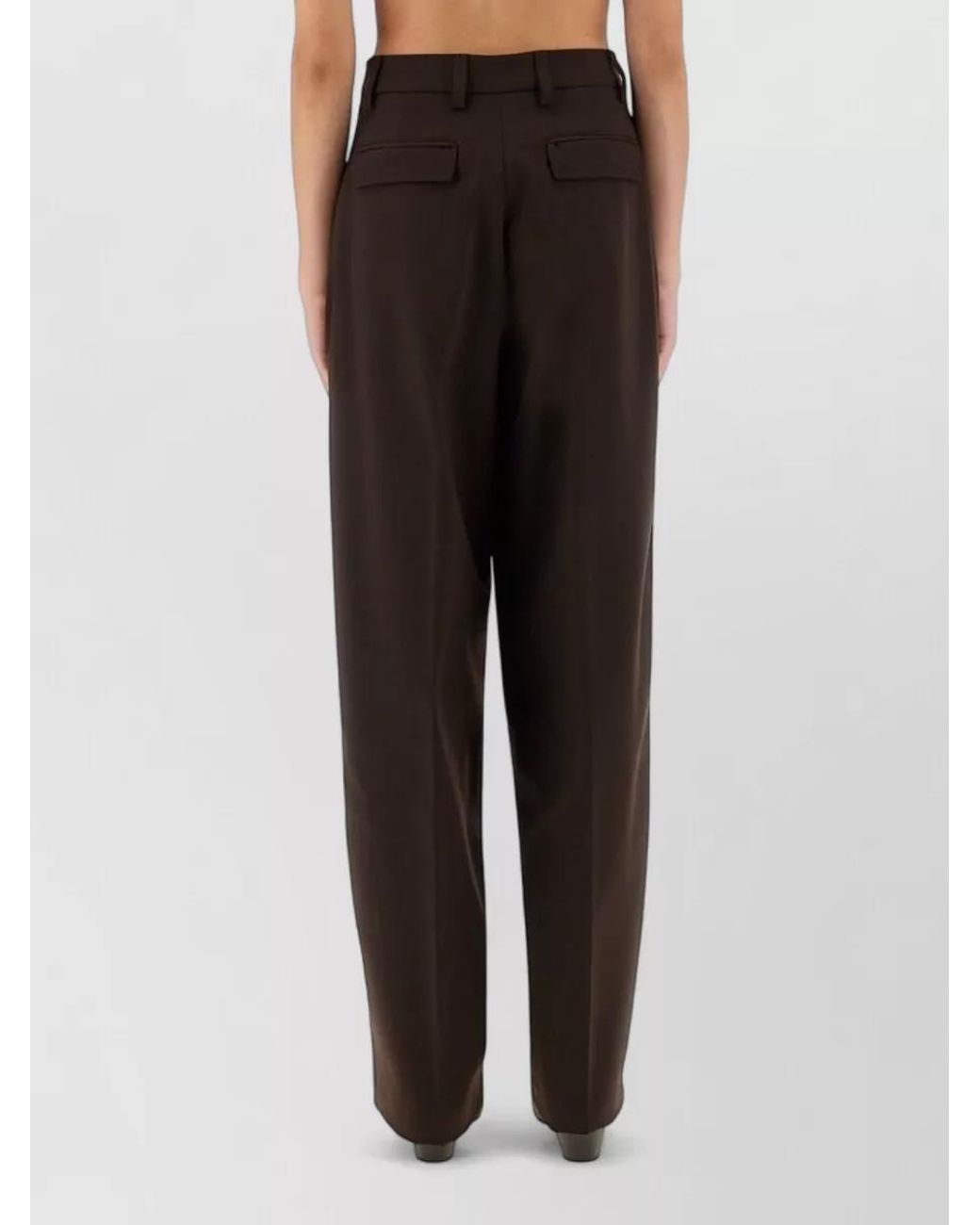 Thelatest Black Wide-Leg Trousers