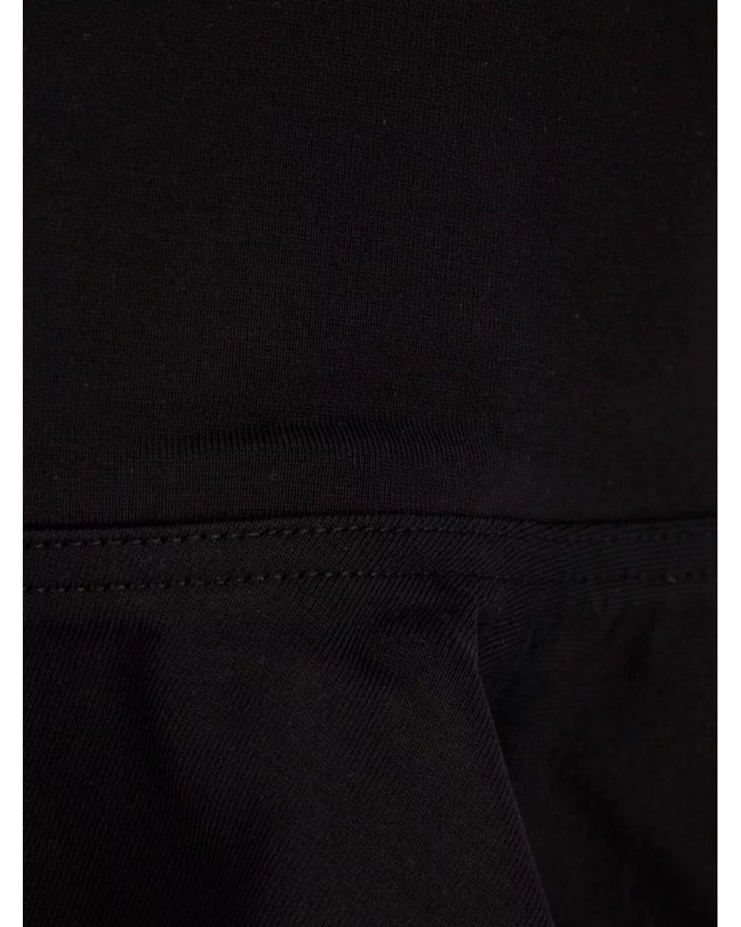 Alaïa Black Cotton Mini Dress