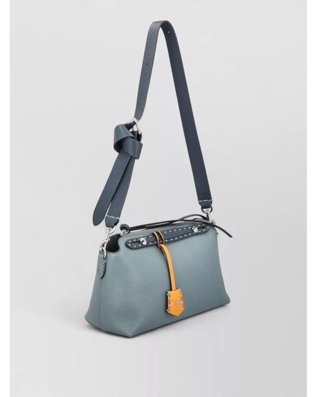 Fendi Blue By The Way Medium Leather Cross-Body Bag