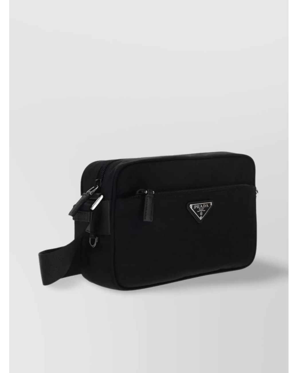 Prada Black Re-Edition Recycled Polyamide Crossbody Bag