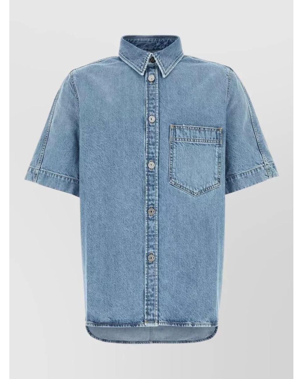 Givenchy Blue Denim Shirt for men