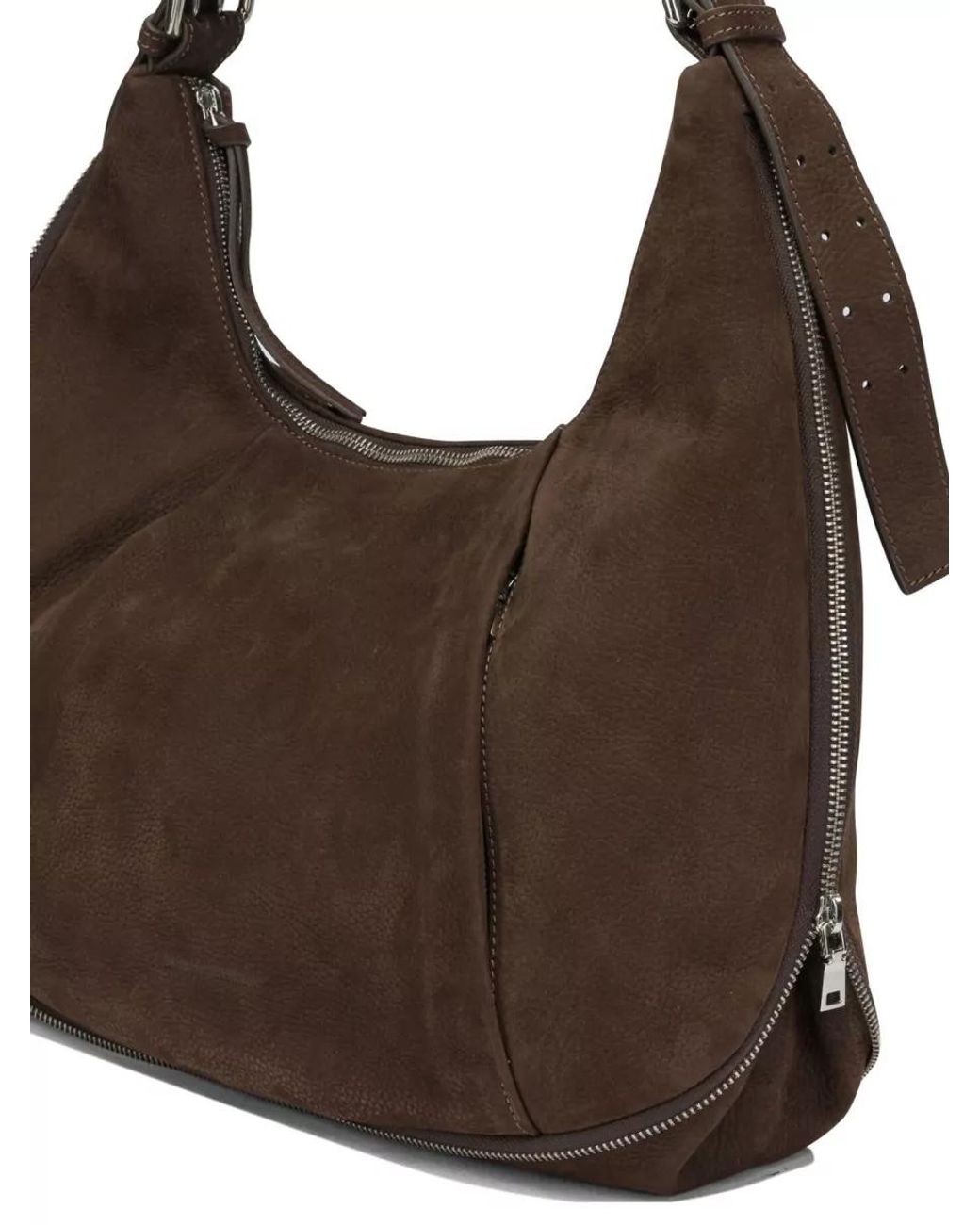 Officine Creative Brown Leather Large Tote Bag