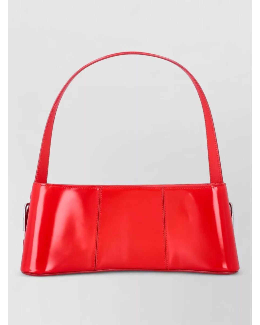 Coperni Red Swipe Leather Shoulder Bag