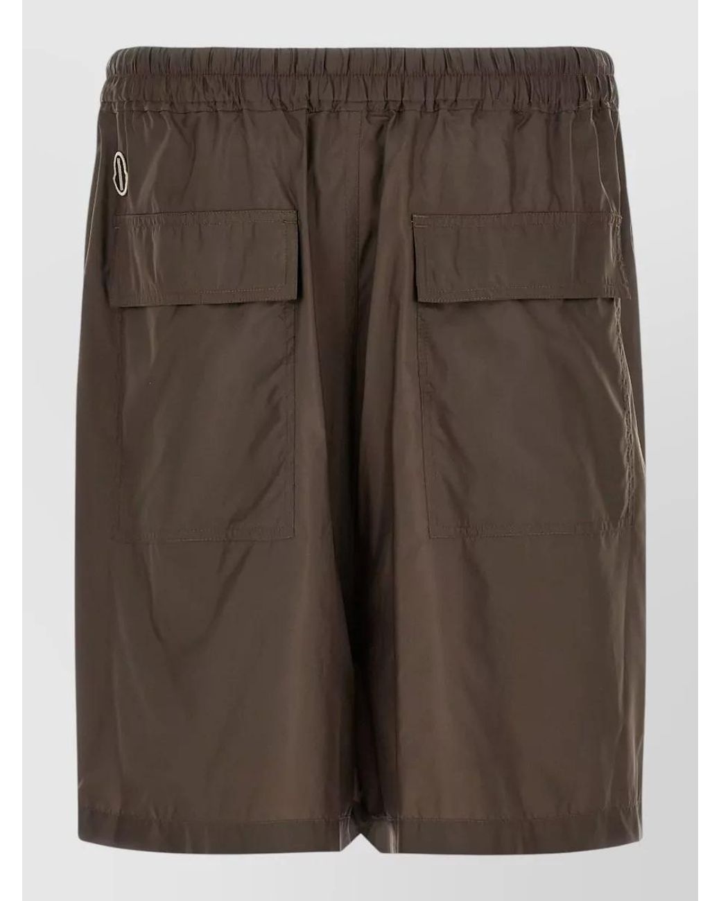 Rick Owens Brown Polyester Knee-Length Shorts for men