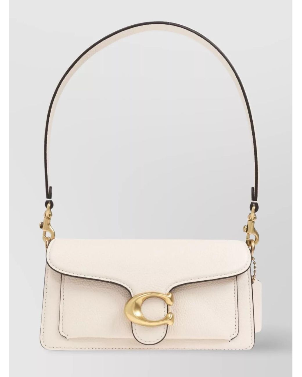 COACH Natural Leather Shoulder Bag