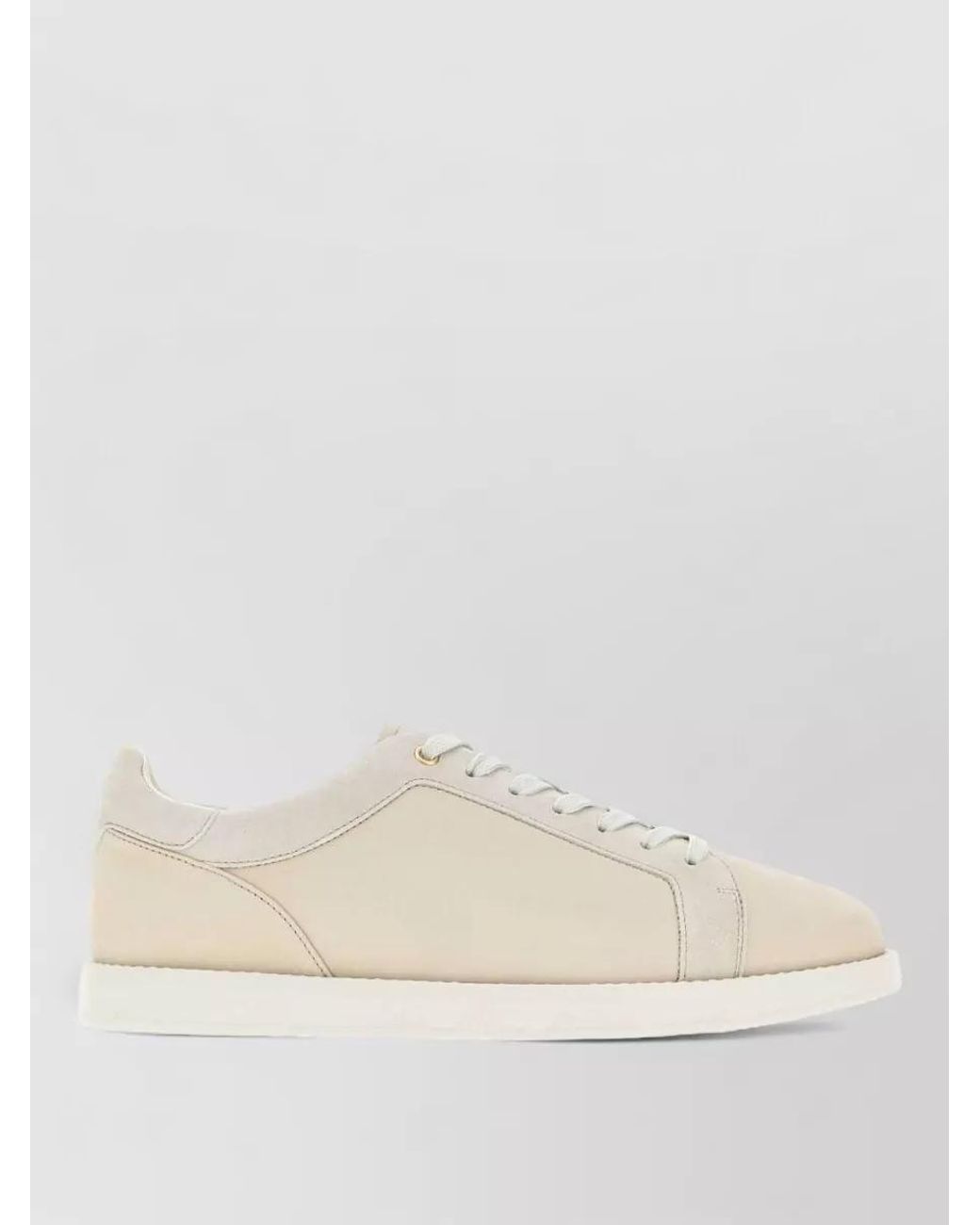 Brunello Cucinelli Natural Leather Sneakers for men