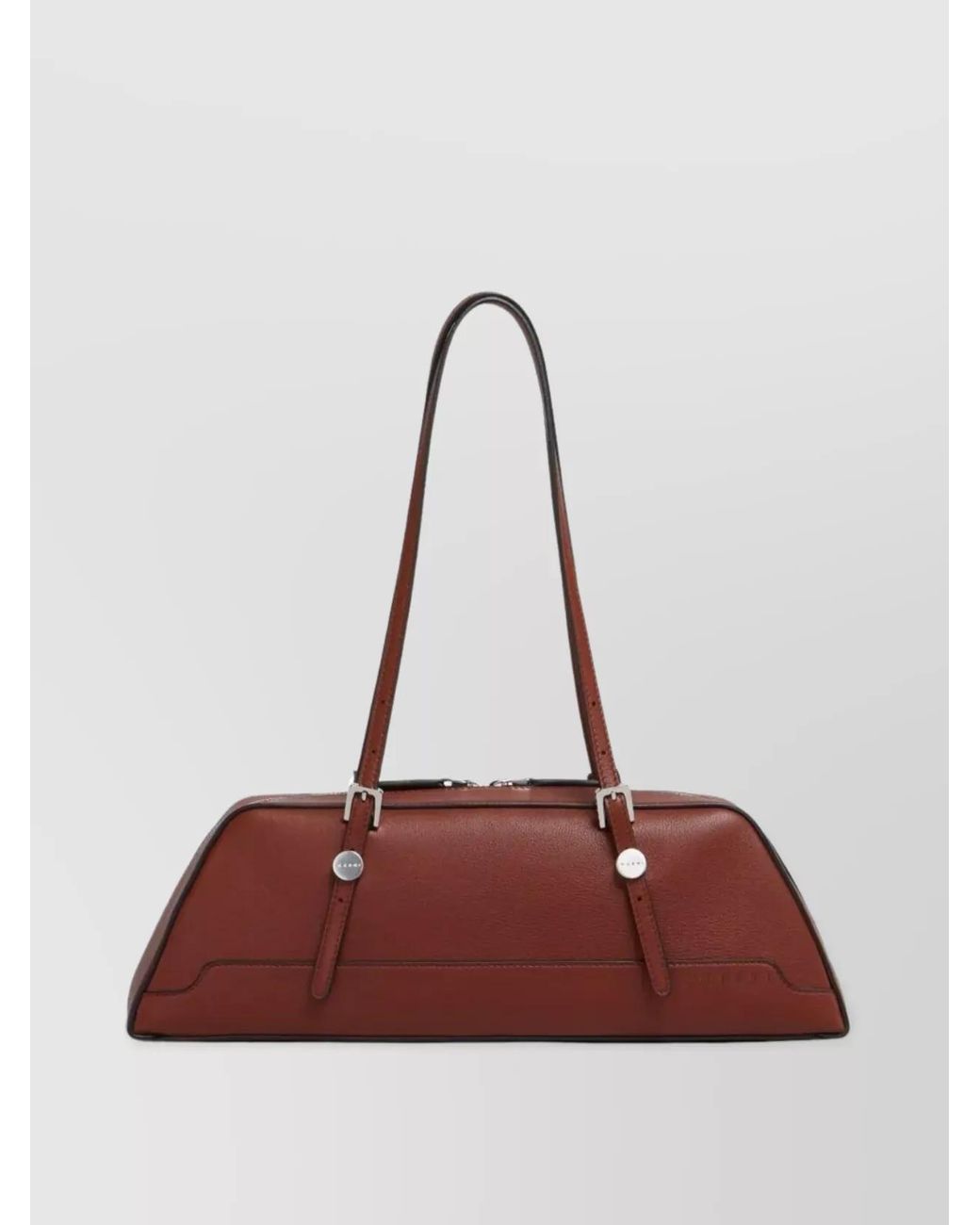 Marni Red Calf Leather Shoulder Bag