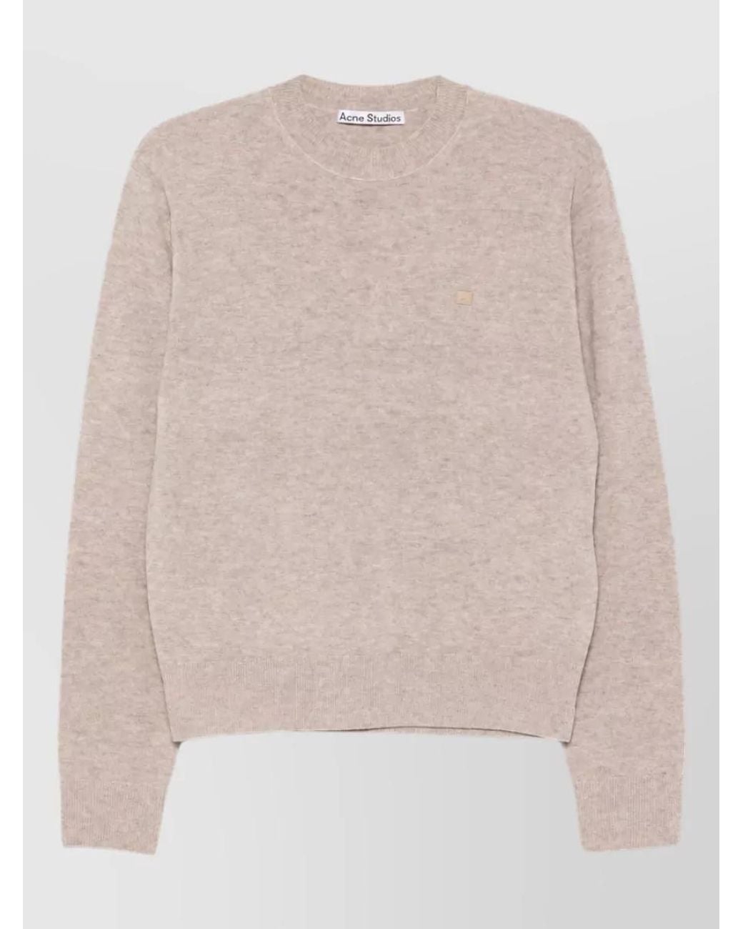 Acne Natural Crewneck Sweatshirt