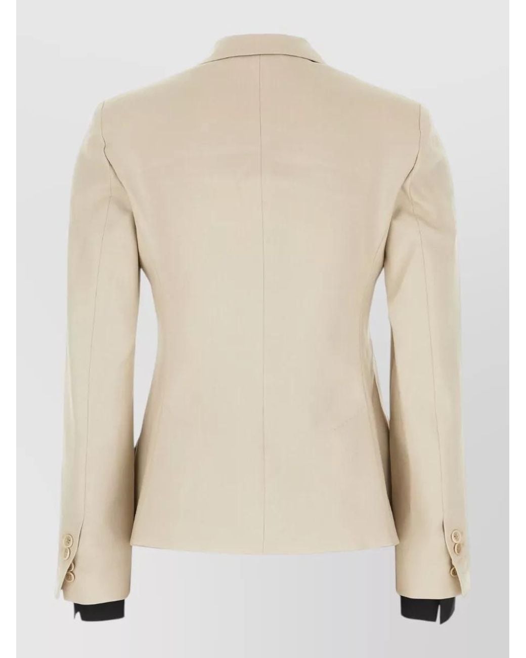 Max Mara Natural Wool-Blend Blazer
