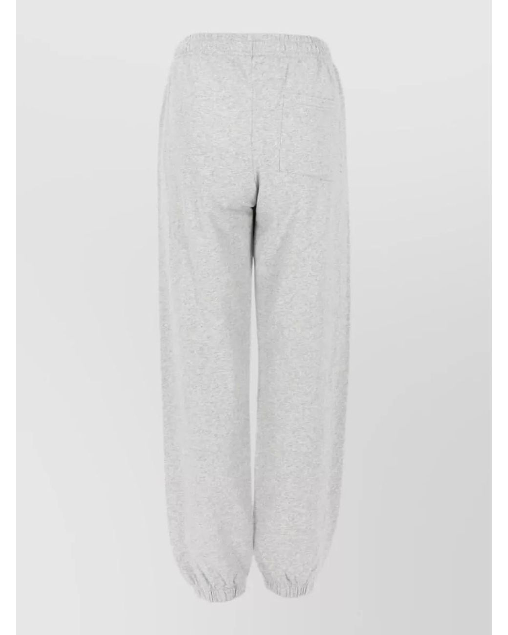 Sporty & Rich White Regular-Fit Cotton Sweatpants