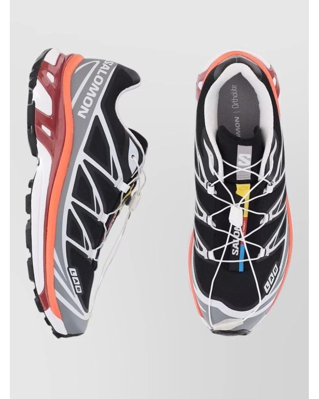 Salomon Gray Low-Top Sneakers for men