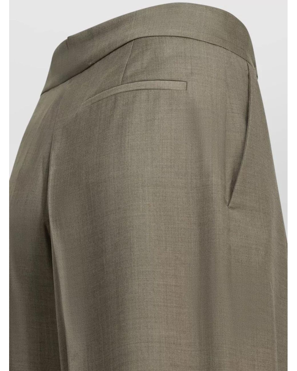 Sa Su Phi Multicolor Wool Wide-Leg Trousers