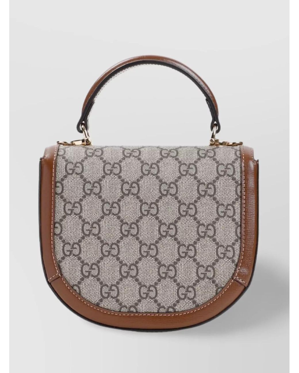 Gucci White Horsebit 1955 Mini Cross-Body Bag