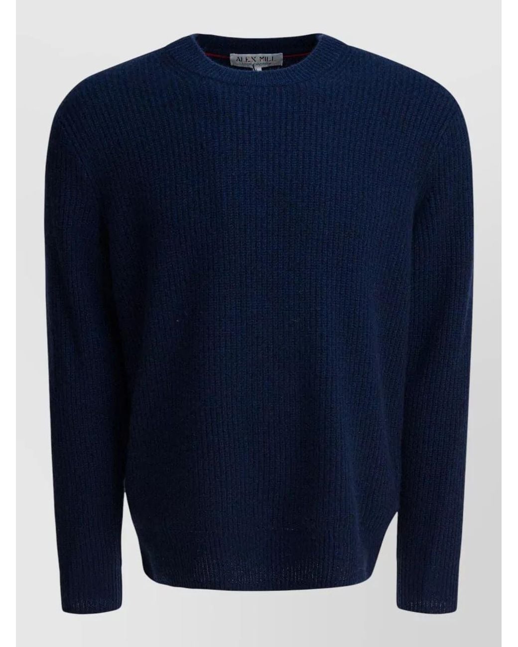 Alex Mill Blue Cashmere Sweater for men