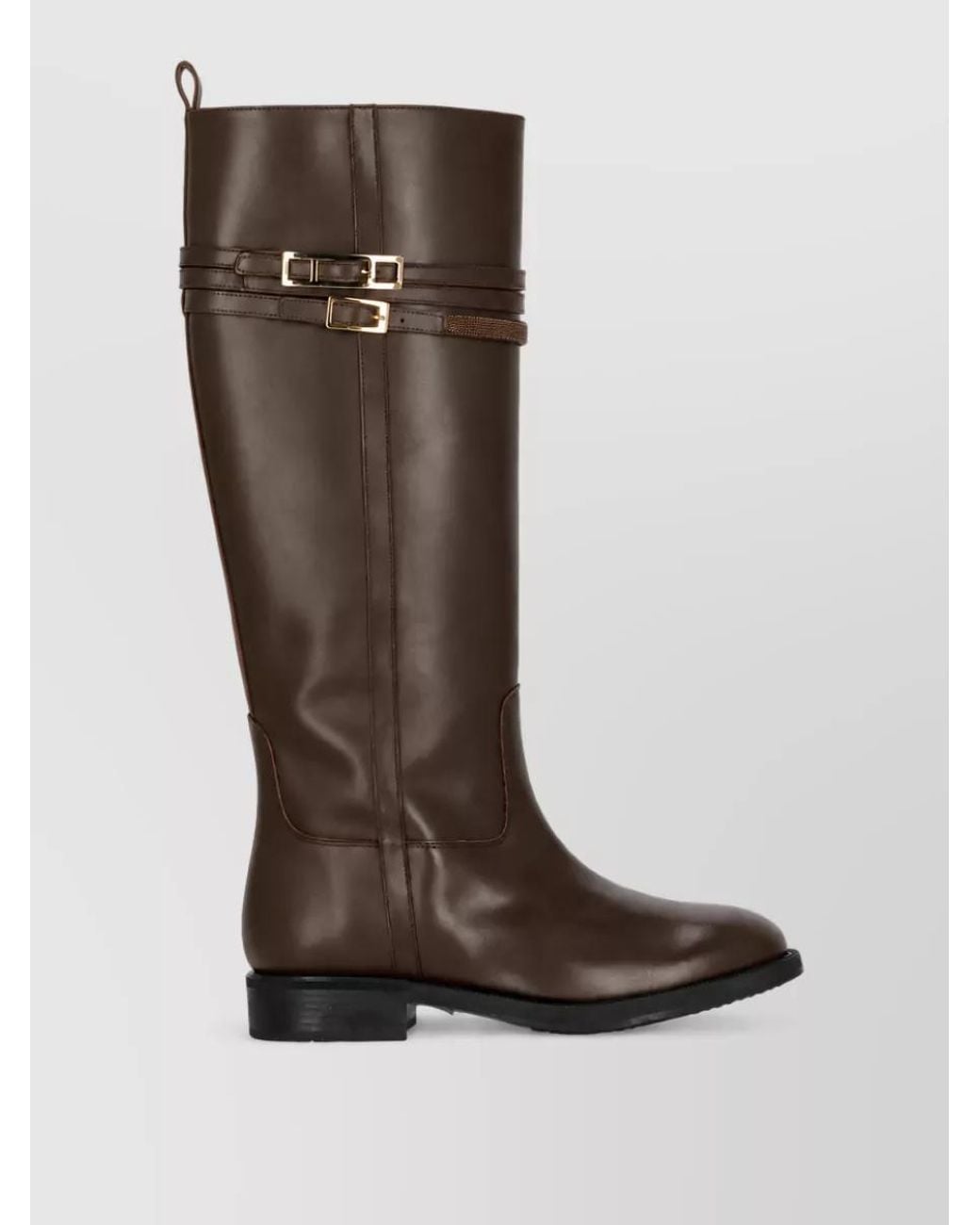 Fabiana Filippi Brown Leather Ankle Boots