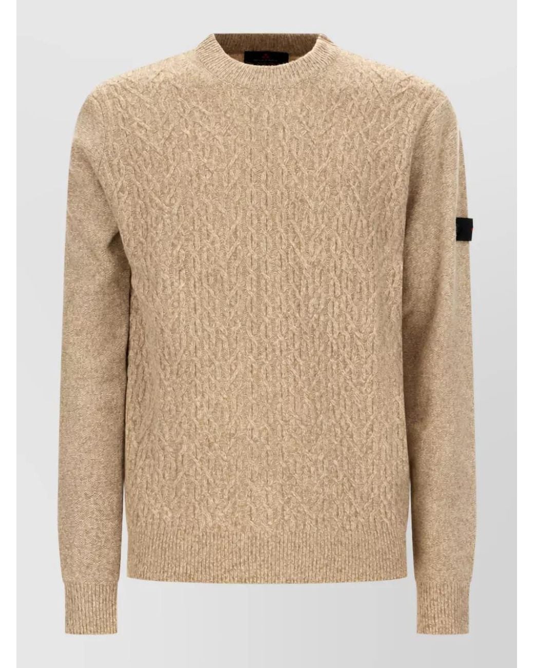 Peuterey Natural Wool Sweater for men