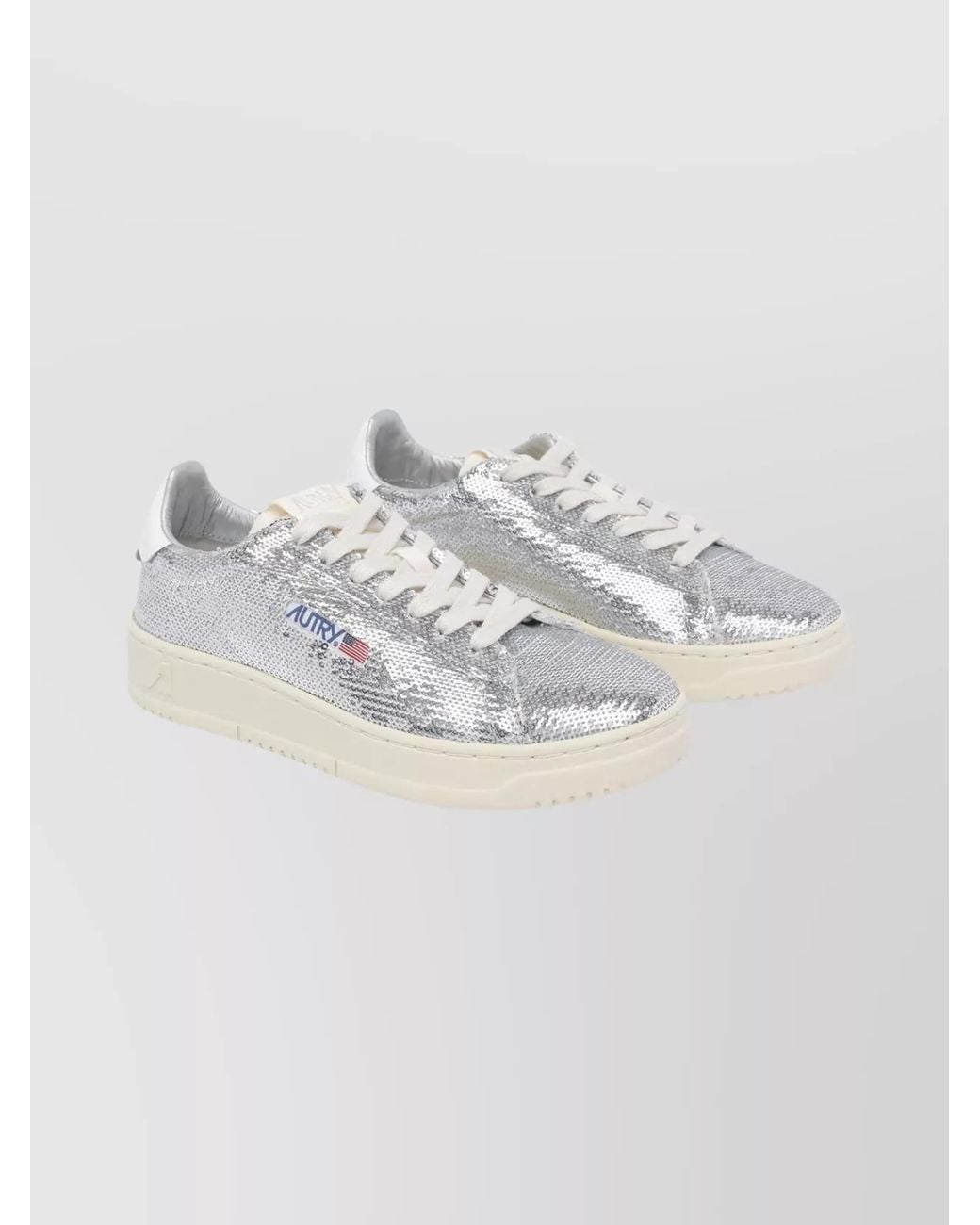 Autry Multicolor Sequined Low-Top Sneakers