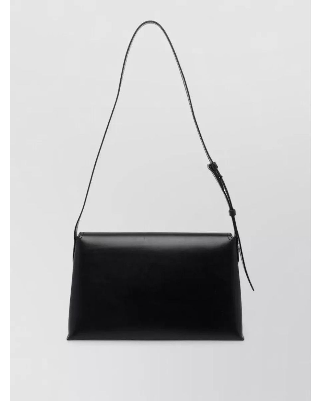 A.P.C. White Sac Leather Clutch Bag