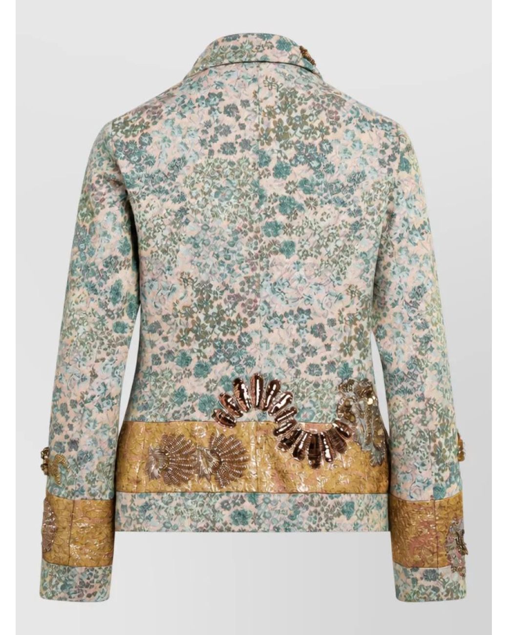 Dries Van Noten Multicolor Fitted Jacket