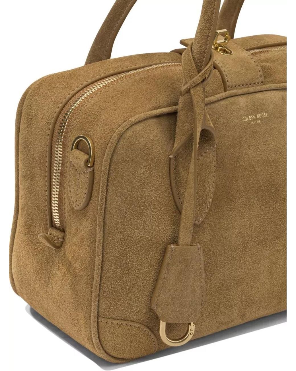 Golden Goose Deluxe Brand Natural Na Leather Shoulder Bag