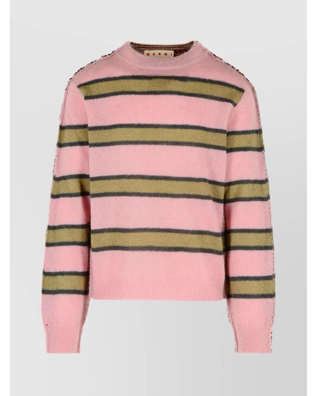 Marni Pink Mohair Jumper for men