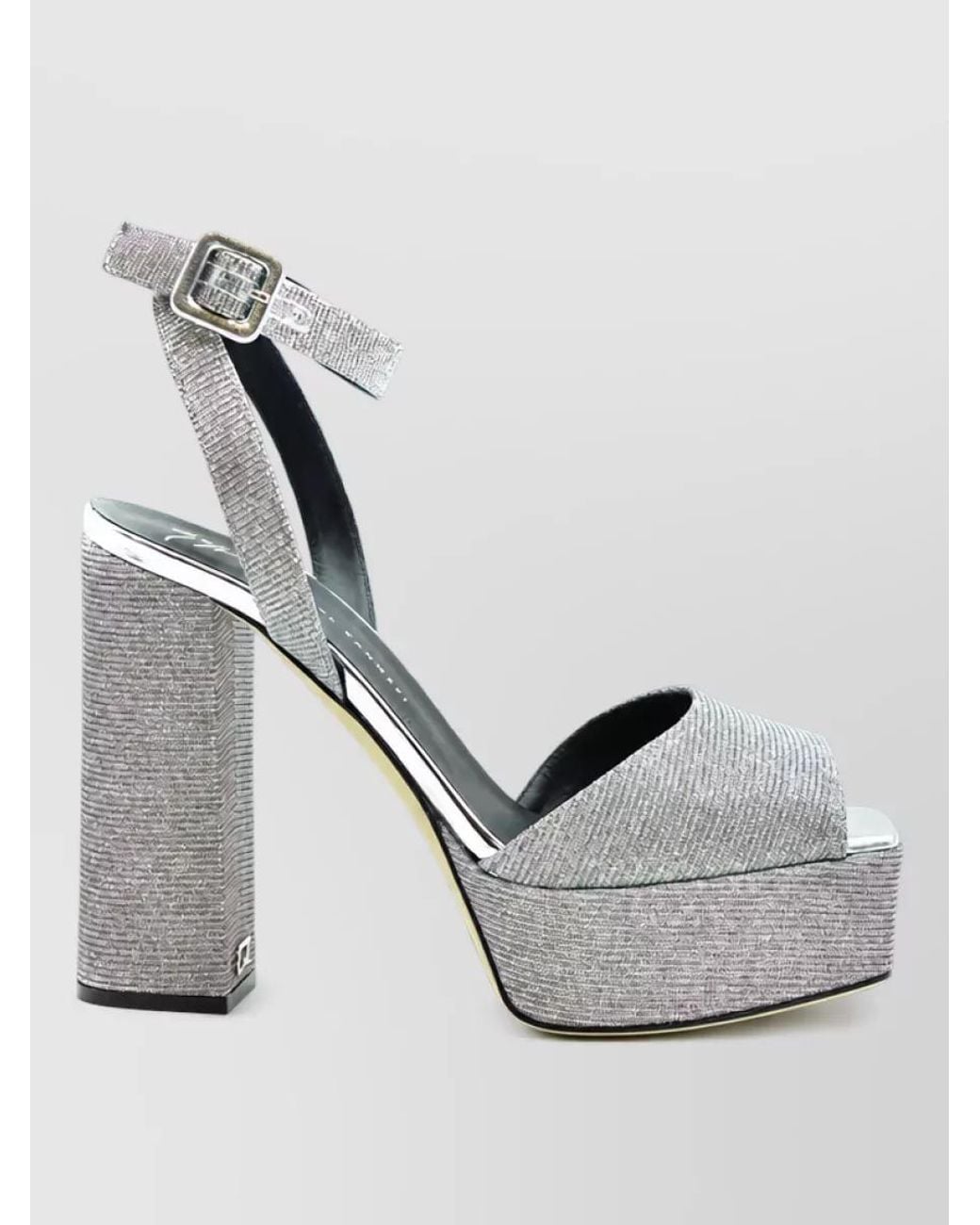 Giuseppe Zanotti Metallic Leather Sandals
