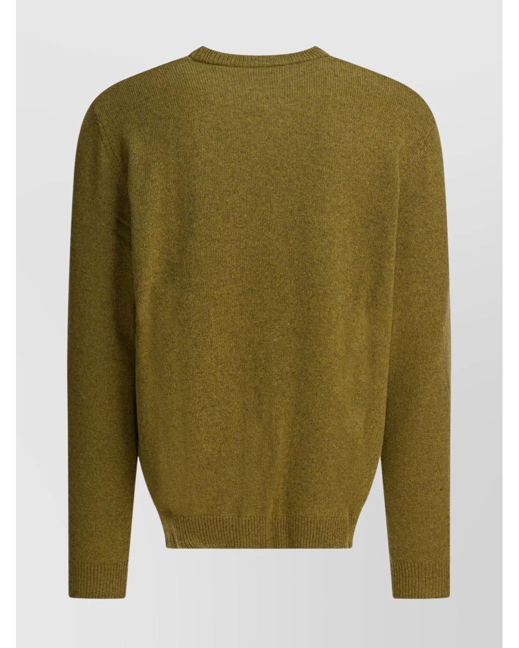 Carhartt Green Wool-Blend Crewneck Jumper for men