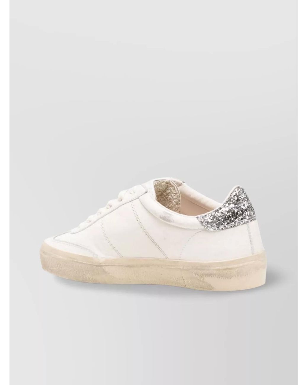 Golden Goose Deluxe Brand Natural Leather Soul Star Low-Top Sneakers