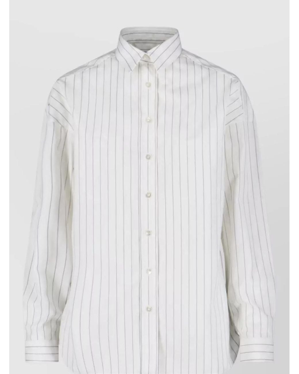 Finamore 1925 White Cotton Shirt