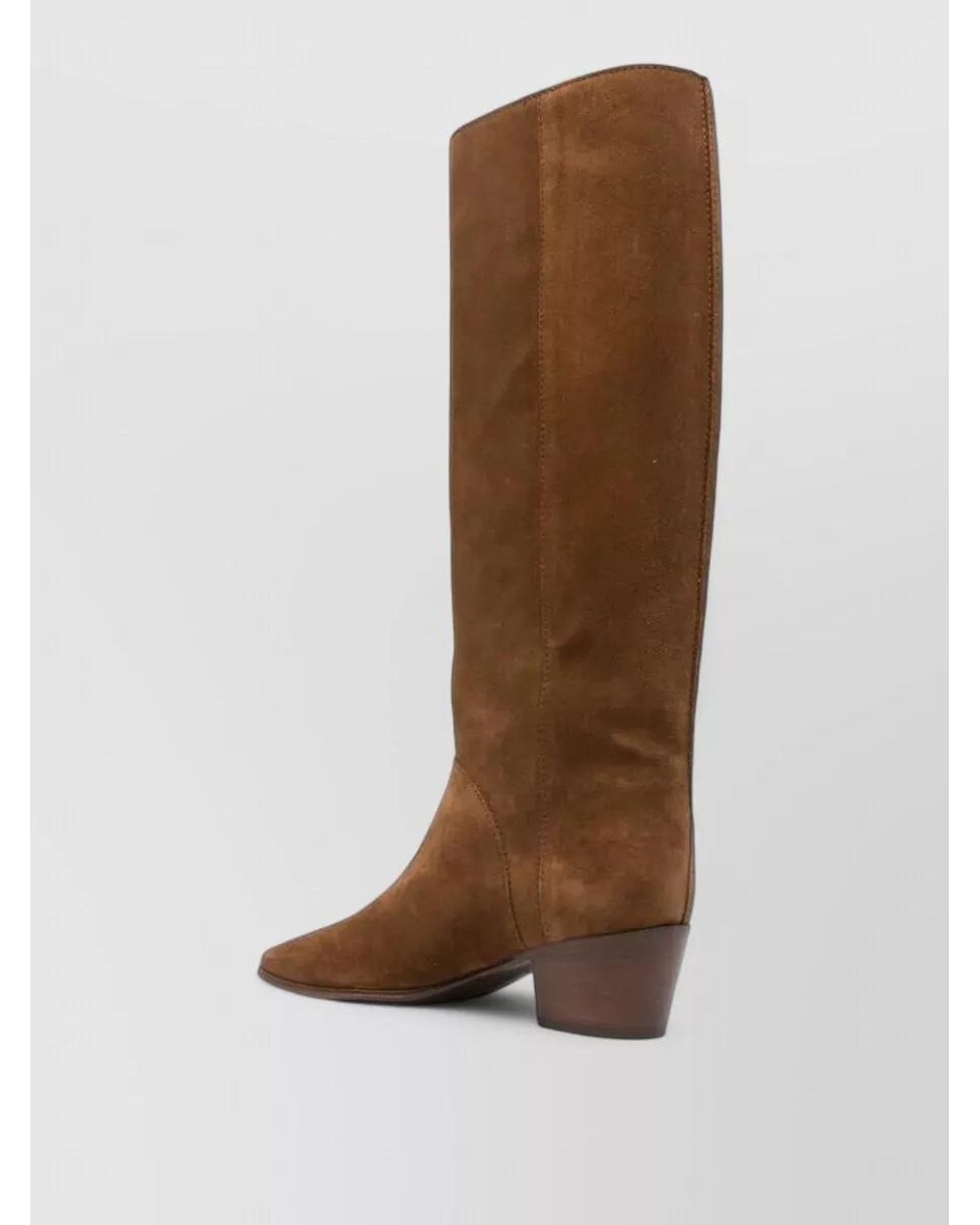 Casadei Brown Leather Knee Boots