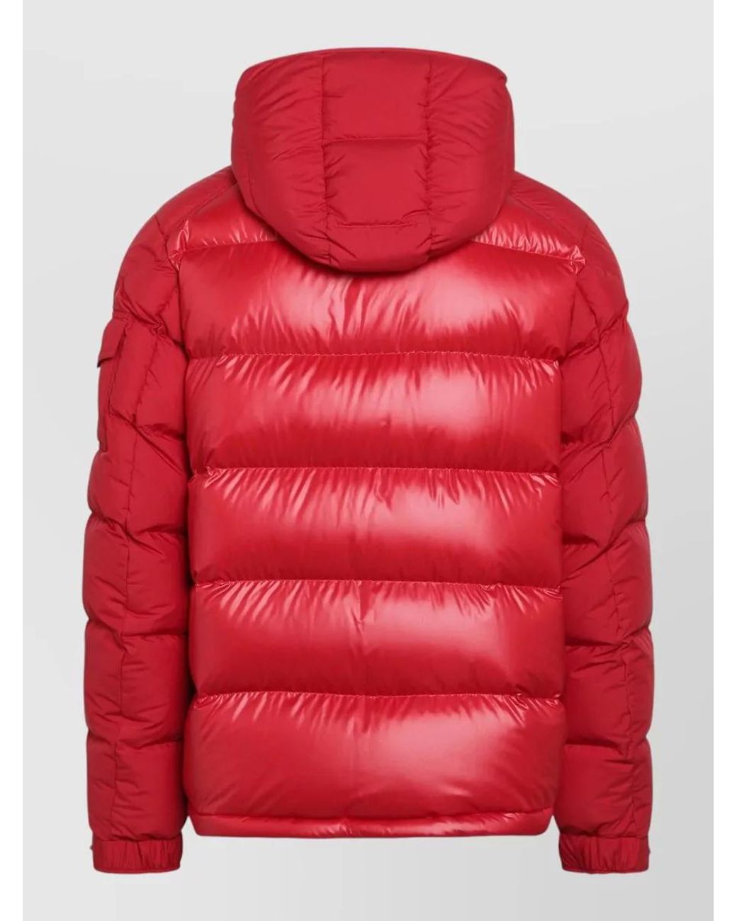 Moncler Red Down Puffer Jacket for men