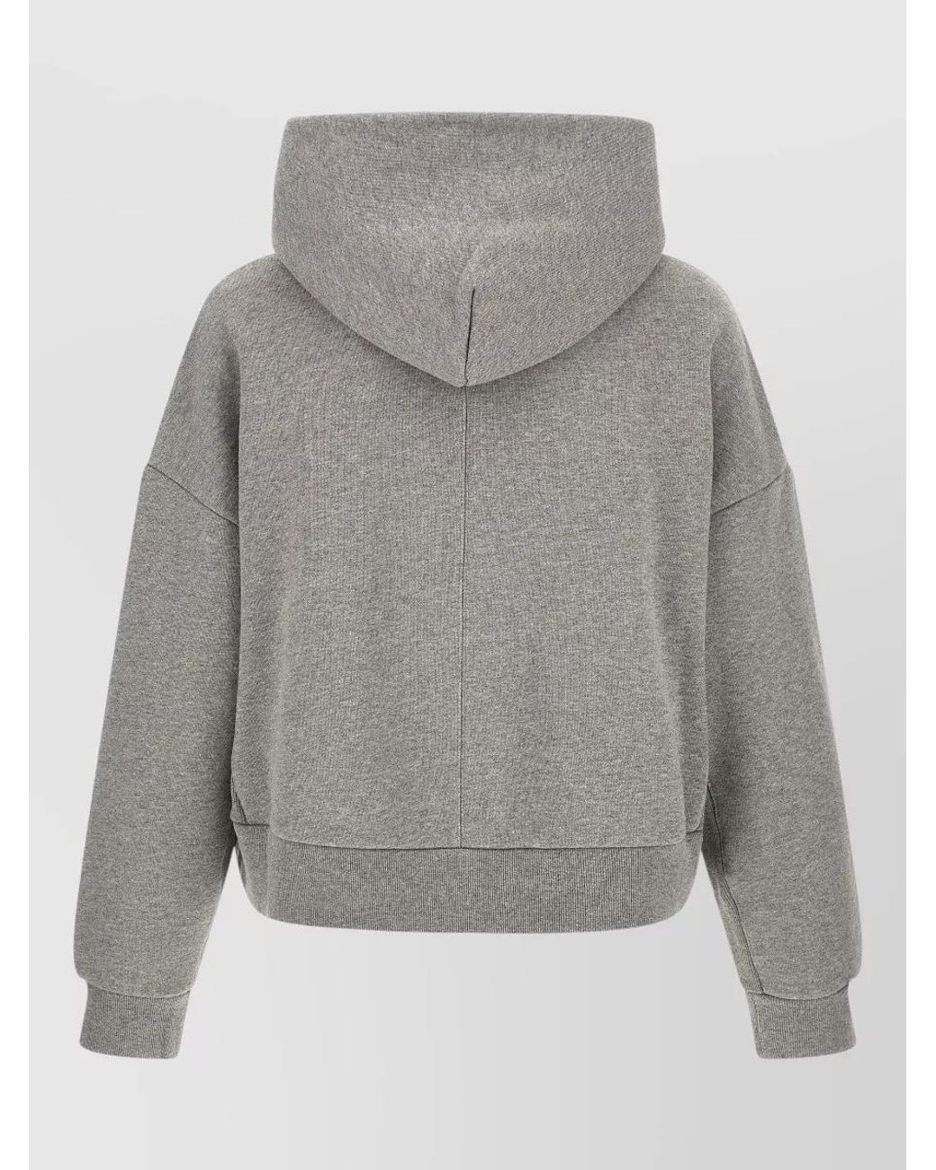 Entire studios Gray Cotton Hooded Sweatshirt