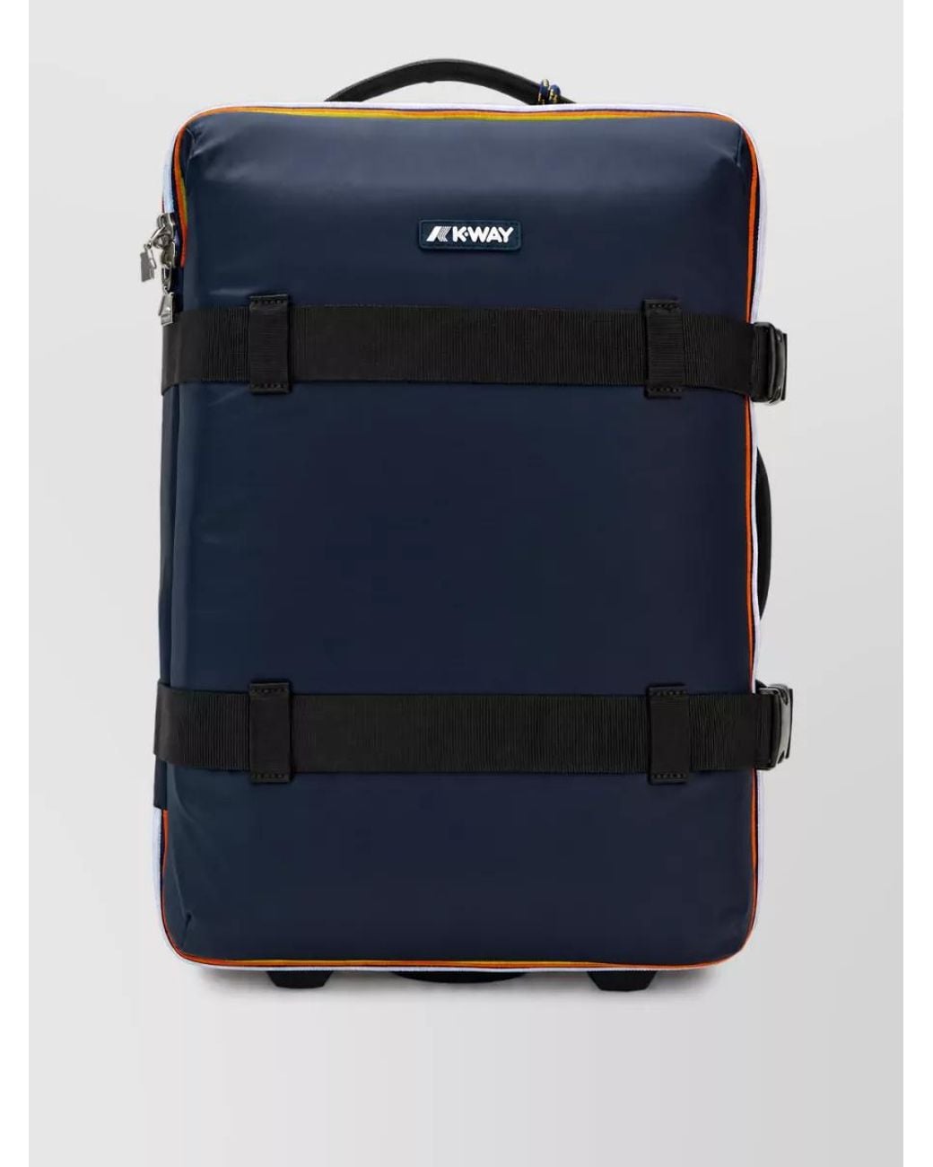 K-Way Blue Wheeled Travel Bag for men