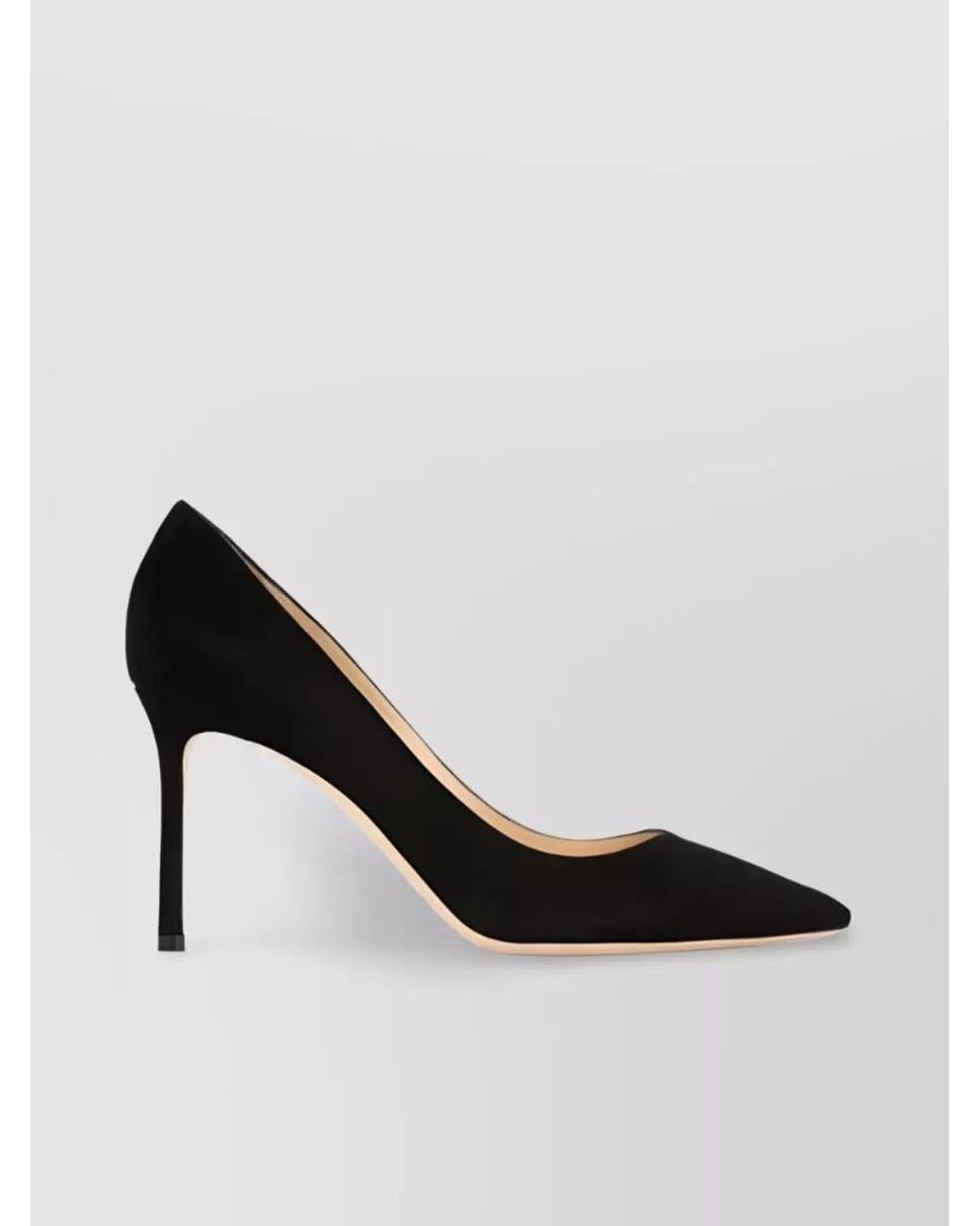 Jimmy Choo Black Romy Suede Pumps