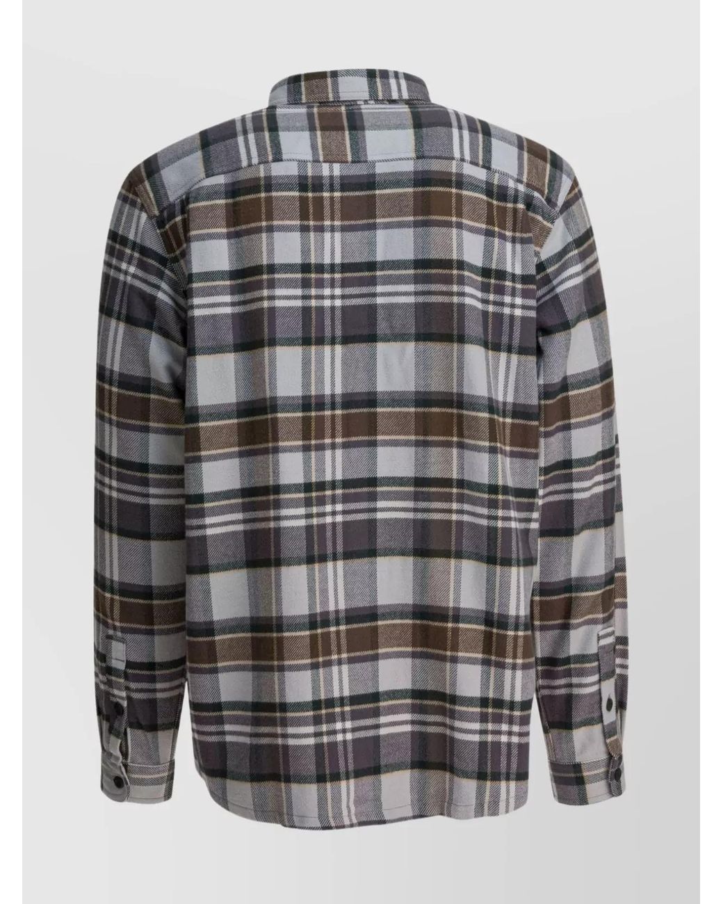 Patagonia Gray Cotton Flannel Shirt for men
