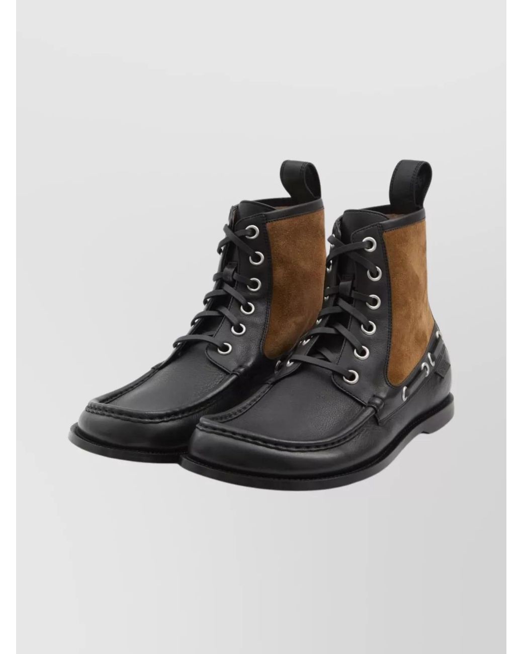 Loewe Multicolor Calfskin Leather Ankle Boots for men