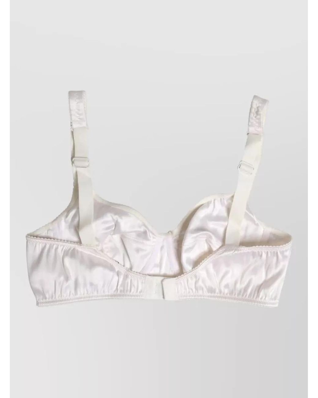 Dolce & Gabbana Natural Silk Balconette Bra
