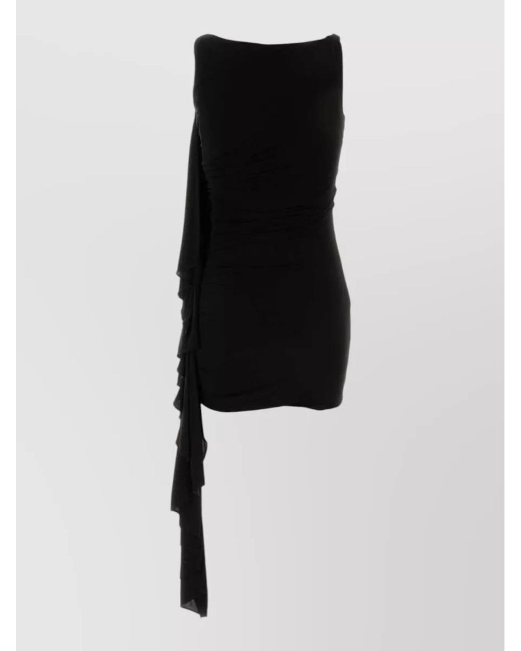 Alexander Wang Black Jersey Mini Dress