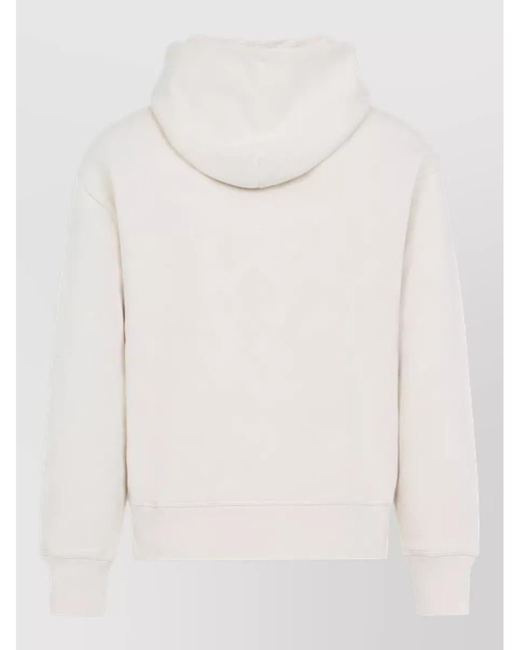 Moncler White Graphic Hoodie for men