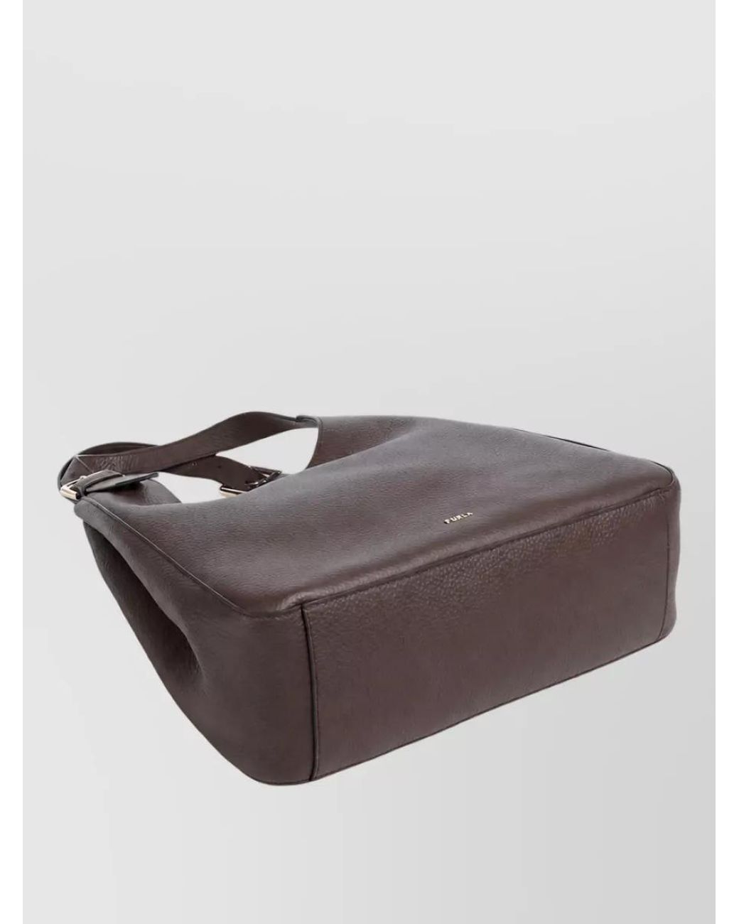 Furla Brown Na Leather Shoulder Bag
