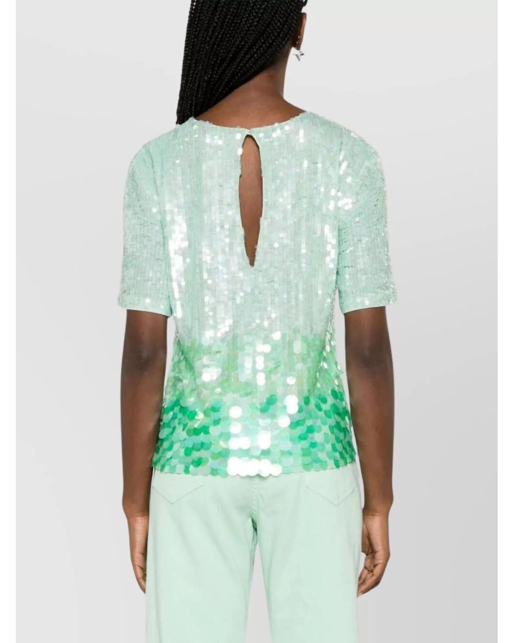 P.A.R.O.S.H. Green Blouse