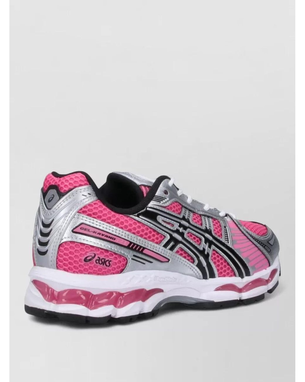 Asics Pink Synthetic Leather Low Top Sneakers