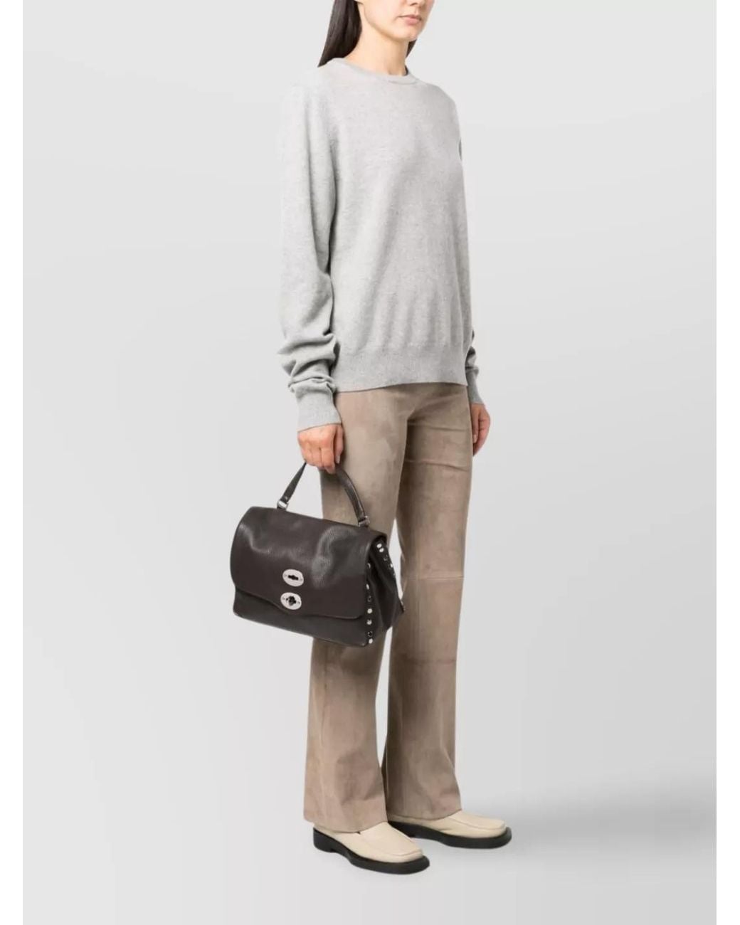 Zanellato Multicolor Calf Leather Cross-Body Bag