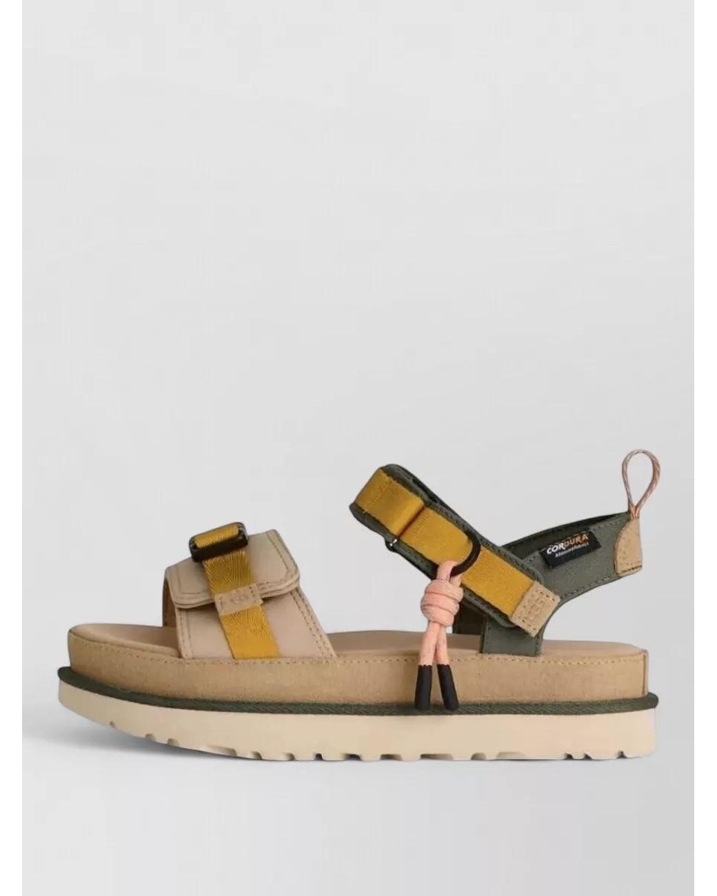Ugg Multicolor Suede Leather Sandals