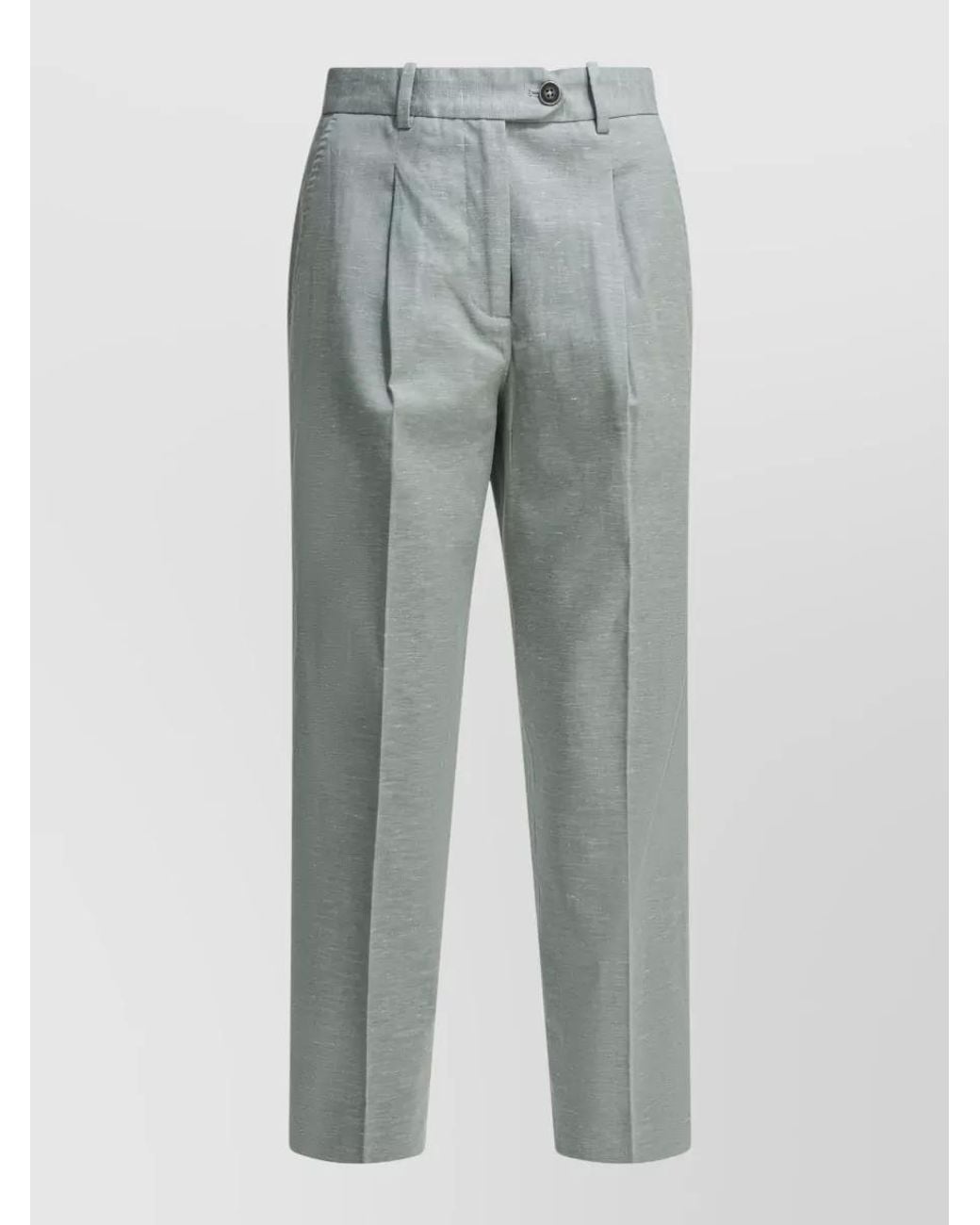 Circolo 1901 Gray Tailored Trousers