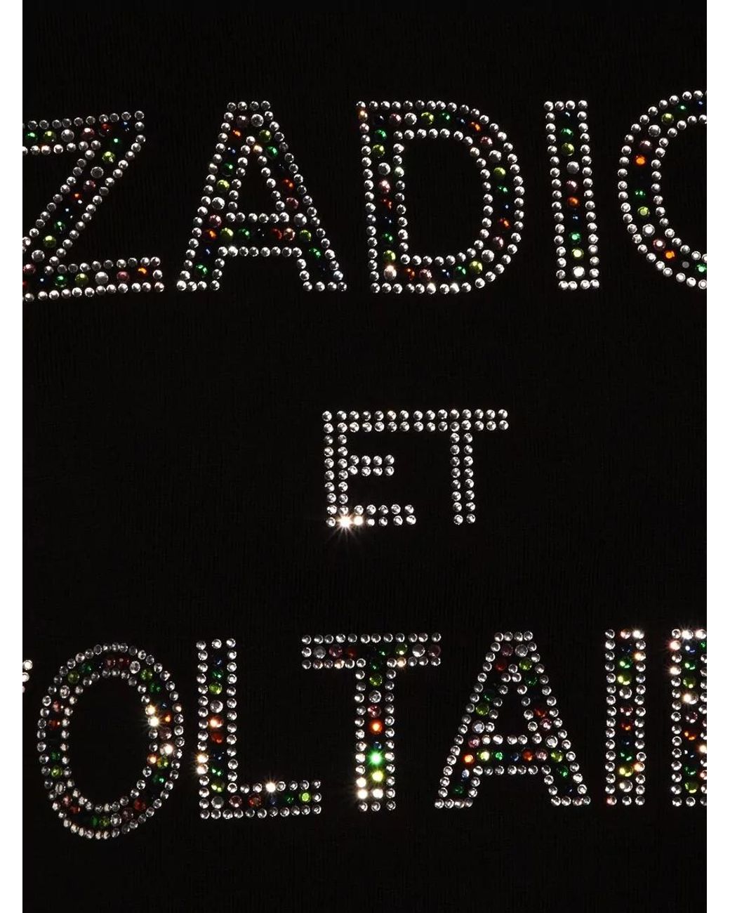 Zadig & Voltaire Black Cotton Short-Sleeve T-Shirt