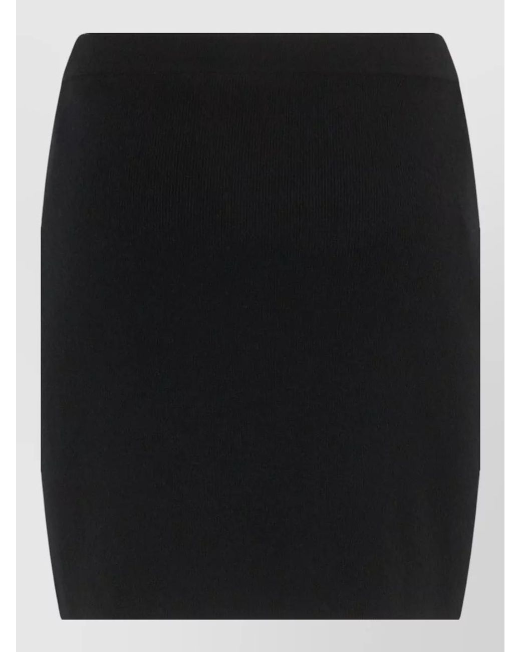 Alexander Wang Black Wool Mini Skirt