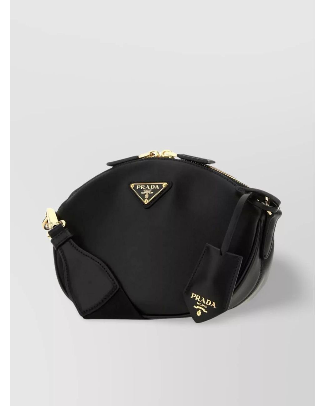 Prada Black Re-Edition Leather Shoulder Bag